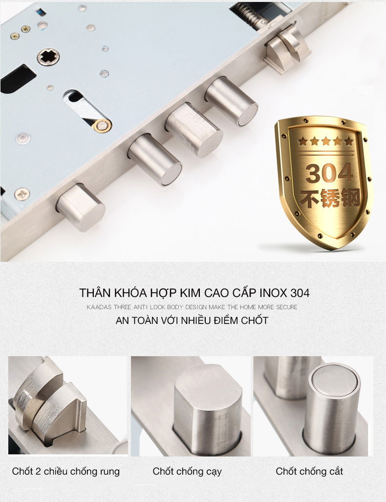 Khóa thẻ từ Kaadas 5088