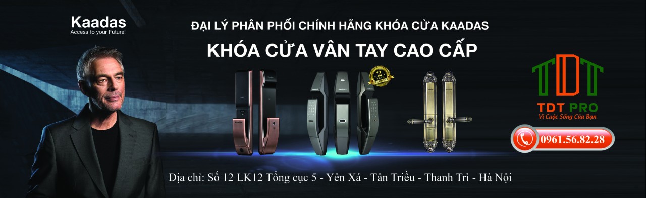 TDT Pro - Đại lý chính thức Khóa điện tử Kaadas tại Việt Nam